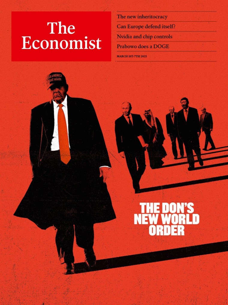 The Economist dergisi Mart kapak görseli