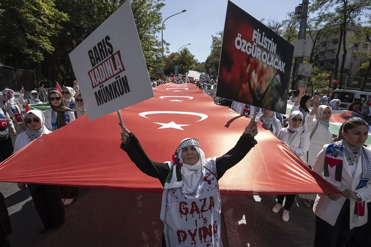 ankarada gazze icin sessiz ciglik etkinligi duzenlendi XXgwfqaf