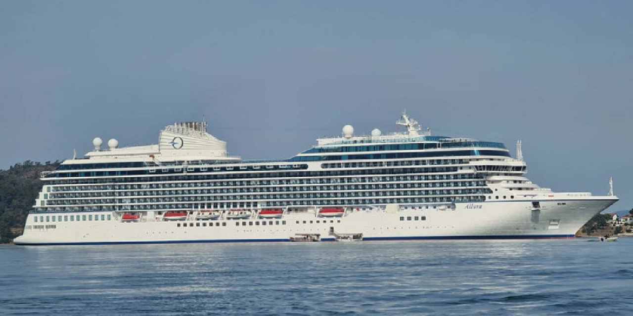 Fethiye’ye Dev Kruvaziyer Gemisi: 1.160 Turist İle Geldi!