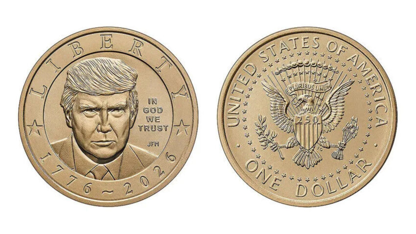 Trumpin yuzu 1 dolarlik madeni paraya basilacak abd hazine bakani duyurdu nvkrJvFE